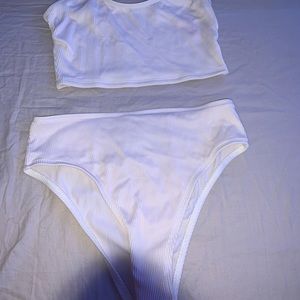 FashionNova white bikini